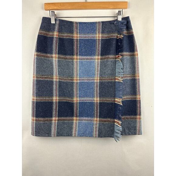 Liz Claiborne Dresses & Skirts - Women’s Liz Claiborne Size 8 Blue Plaid Skirt